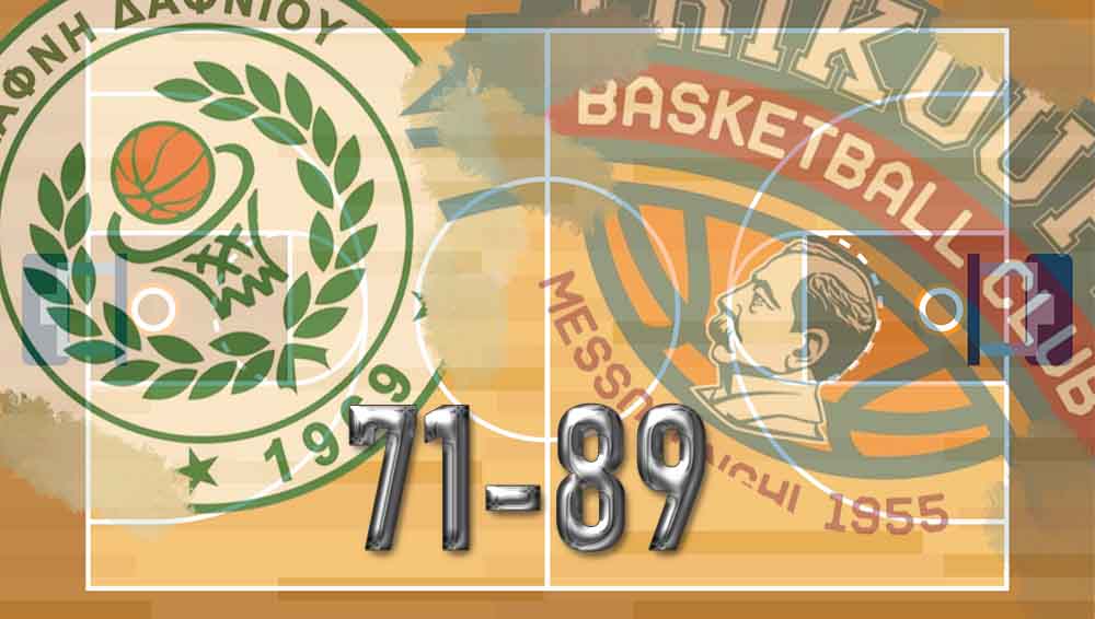 Α2 Μπάσκετ: Ήττα για τη Δάφνη Δαφνίου, 71-89 από Χαρίλαο Τρικούπη